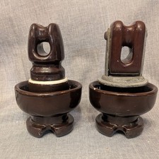 Vintage Brown Porcelain