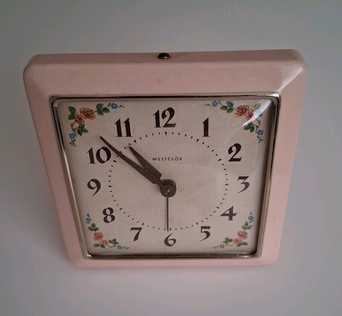 Westclox vintage alarm clock - westclox,