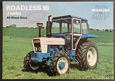 ROADLESS 98 J SERIES All Wheel Drive Tractor Sales Leaflet JUL 1977 #RTE.171