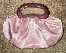 Avon Pink Burgundy Purse
