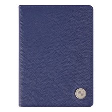BMW Genuine Vehicle Registration Document Cover Blue Leather 80215B319B4