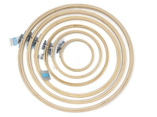 Bamboo embroidery hoop - bamboo,