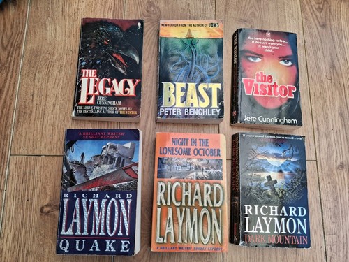 Vintage horror paperback books - vintage,