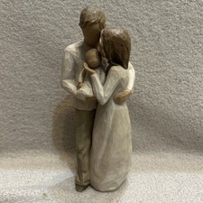 Willow Tree Our Gift Figurine - 2006 Susan Lordi New Baby Couple 9" Carved