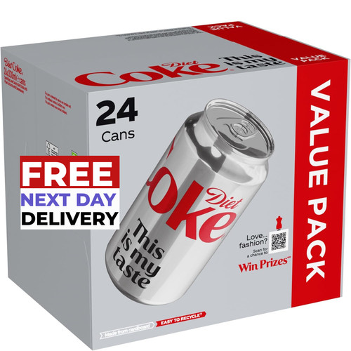 Diet coke soft drink cans - soft,
