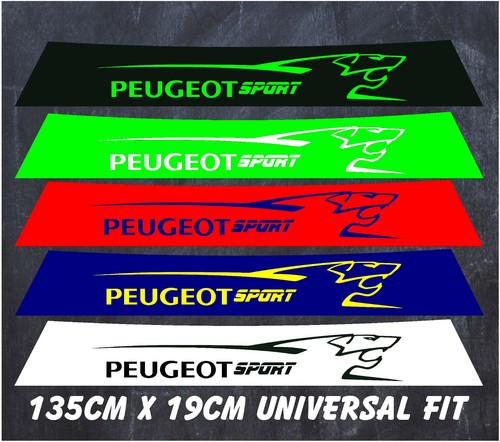 Peugeot sport sunstrip - peugeot,
