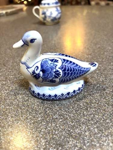 Royal delft miniature duck - royal,