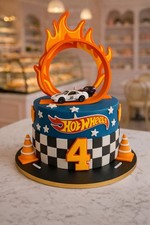 Hot Wheels Cake Topper