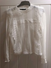 Zara Women's Lace Top Size S