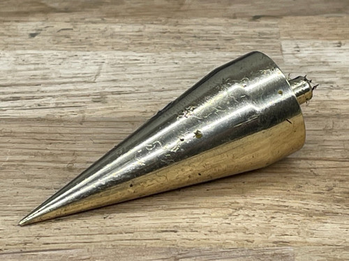 Vintage brass 8oz - plumb, bob