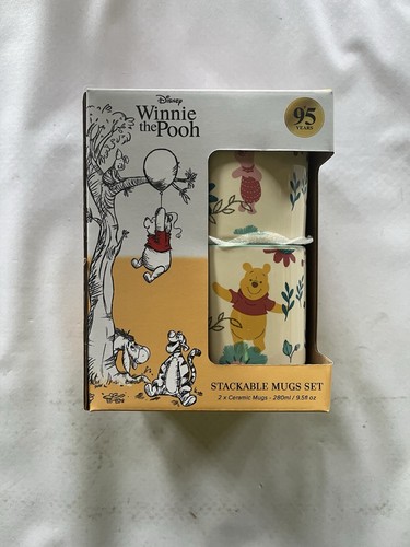 Winnie the pooh stackable mugs - stackable,