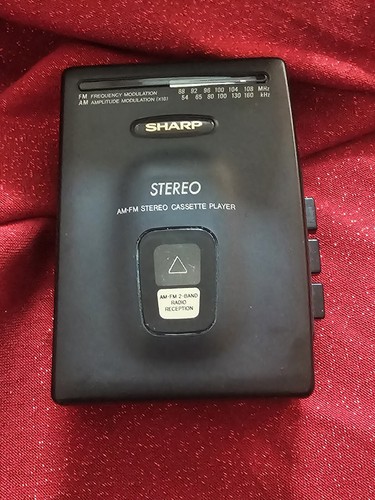 Sharp 190 portable stereo - sharp,