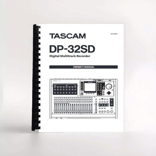 Tascam 32sd digital - dp-32sd,