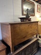 Large 19th Century Elm Coffer / Blanket Chest