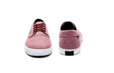 Lakai Echelon Camby Red Chambray Microdot Skateboard skate shoes sneaker US9/UK8