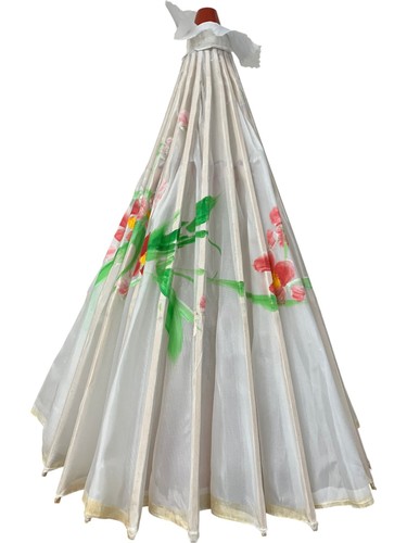 Vintage floral parasol - vintage,