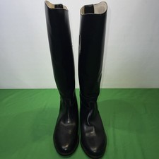 REGENT Black Long Leather