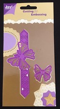 Butterfly border edge + single butterfly Joy! Crafts metal cutting craft die
