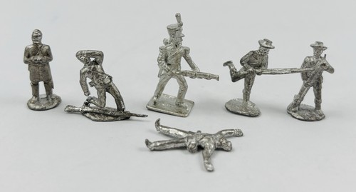Vtg unpainted lead - unpainted, toy