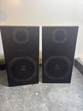 High Fidelity Teak Wood Grain Speakers