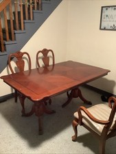 Oak Wood Table With Original