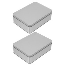  2 Pcs Rectangular Box Storage