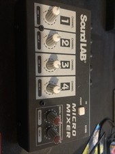 Soundlab 4 Channel Micro Mixer