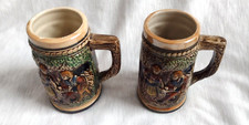 Beer Stein Mug German Embossed