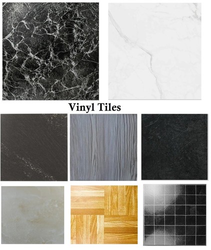 Vinyl floor tiles - , self