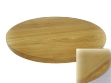 Round circular wooden chopping