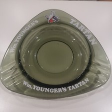 9 Inch Glass Younger’s Tartan Special Ash Tray