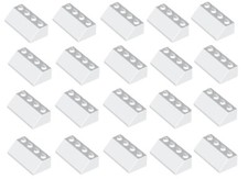 LEGO White Roof Tiles (pack of