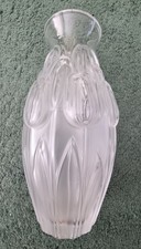 LALIQUE TULIP VASE Clear
