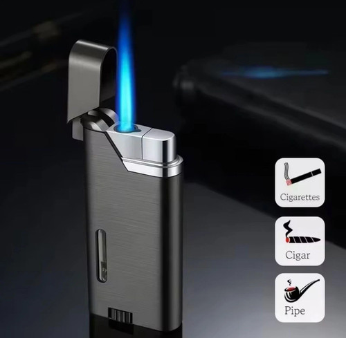 Straight blue jet - jet, gas