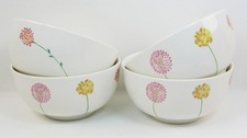 4 x Aynsley  "Bloom" Soup