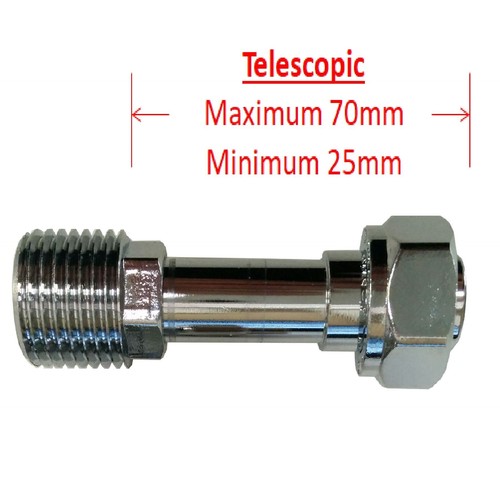 70mm chrome radiator tail - 70mm,