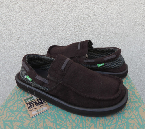 Sanuk skipjack hookie brown - skipjack,