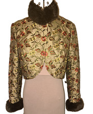 Donald Campbell Brocade Bolero