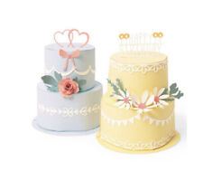 NEW Sizzix 3D Cake Thinlits