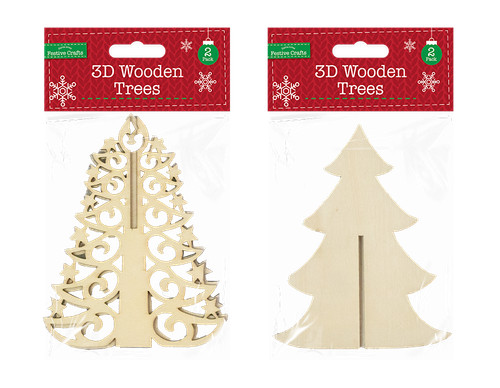 Christmas tree craft wood - christmas,
