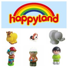Happyland Figures  Pick From List Any Amount One Postage