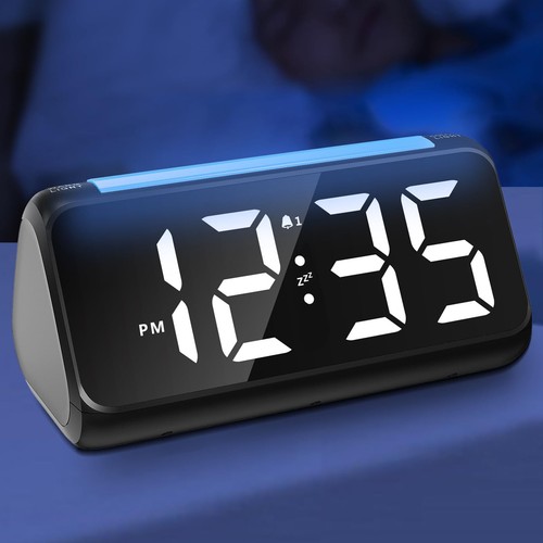 Netzu alarm clock bedside - clock, with