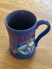 Walt Disney Exclusive Eeyore Winnie The Pooh 3D Embossed Large Coffee Mug Cup