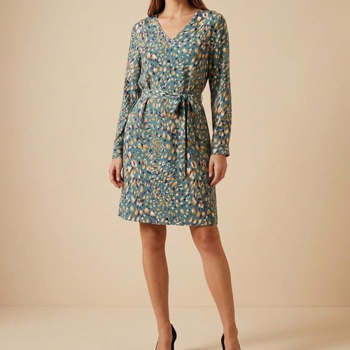 Dress size teal multi - 10-12,