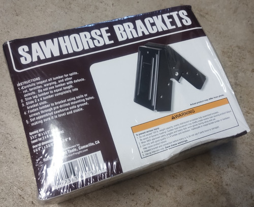 Pack sawhorse brackets - of,