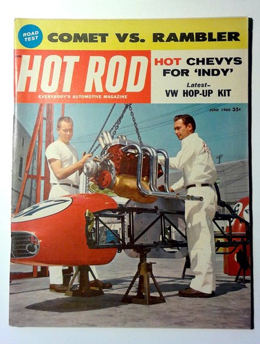 Hot rod car magazine - car, no