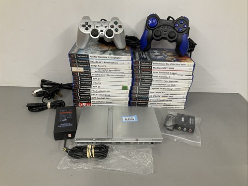 Sony playstation slim - slim, silver