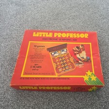 Little Professor Calculator Electronic Learning Aid Texas Instruments 1976 Boxed