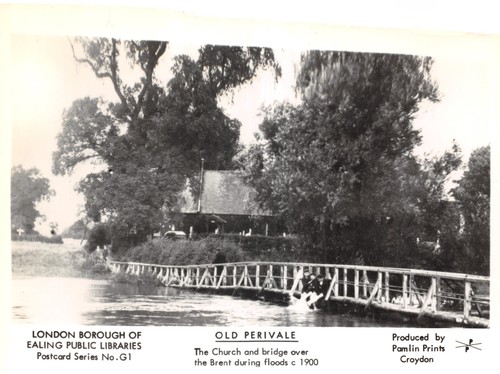 Pamlin print postcard old - print,
