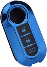 TPU Car Key Fob Cover Case for Fiat 500 Ducato Panda Punto 500L Lancia Peugeot